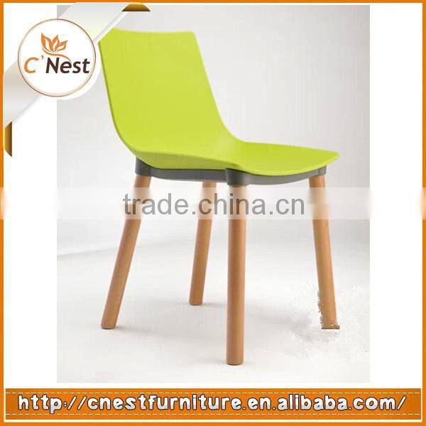 Modern Outdoor Leisure Wooden Leg Chair For Sale