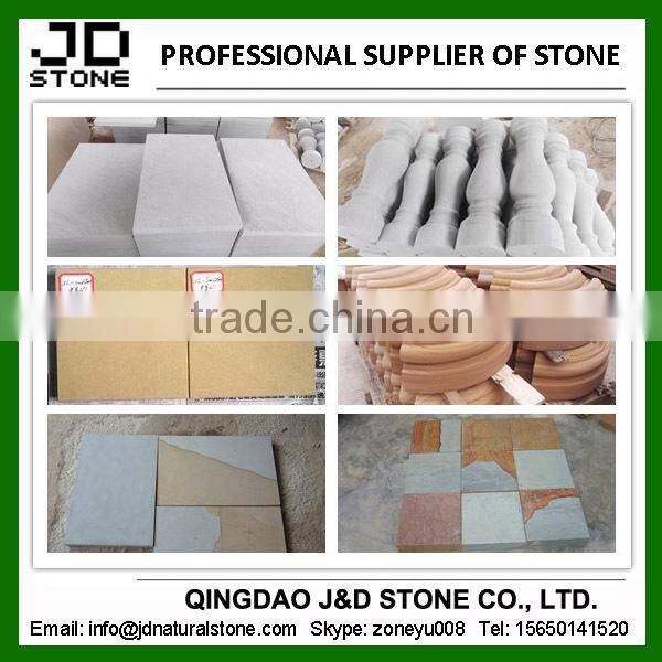 honed red sandstone tile for outdoor paving