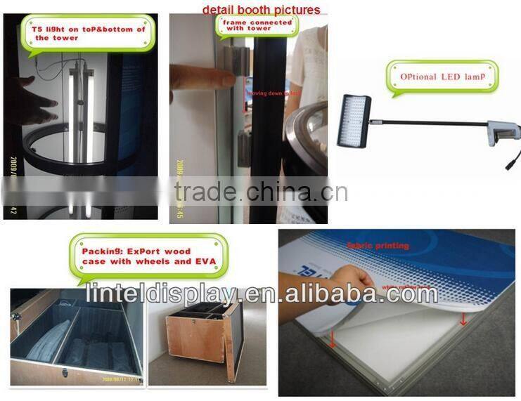 Aluminium Portable Trade Display modular display booth