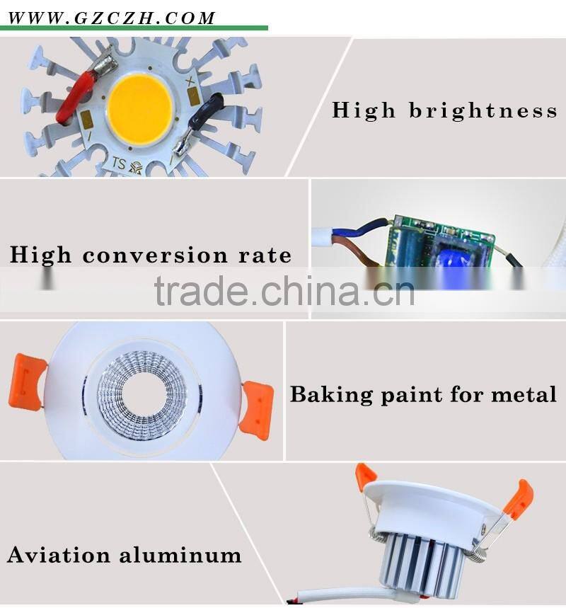 high quality 3w led indoor lighting led ceiling light with CE/RoHs