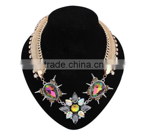 New Luxury Punk Choker Collar Vintage Pendant Statement Necklace Women Necklaces & Pendants Fashion Necklaces for Women 2014