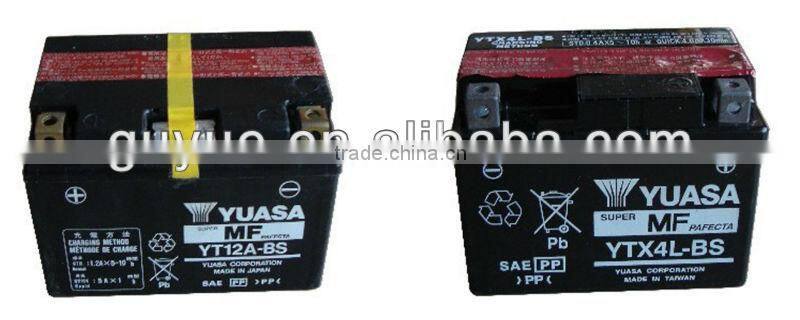 12V Chinese Maintenance Free Lead Acid Motorcycle Battery