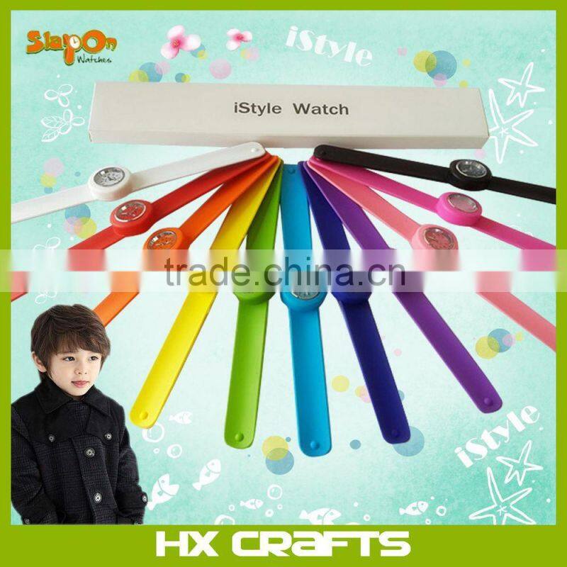 2016 custom slap watch,digital slap watch,slap band watch wholesale