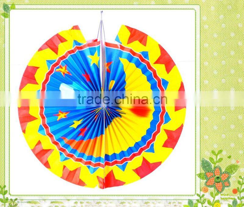 V shape paper lanterns