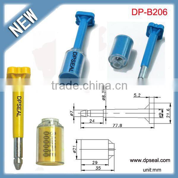 Newest Standard High Security Bolt Lock Cargo Seal DP-B206