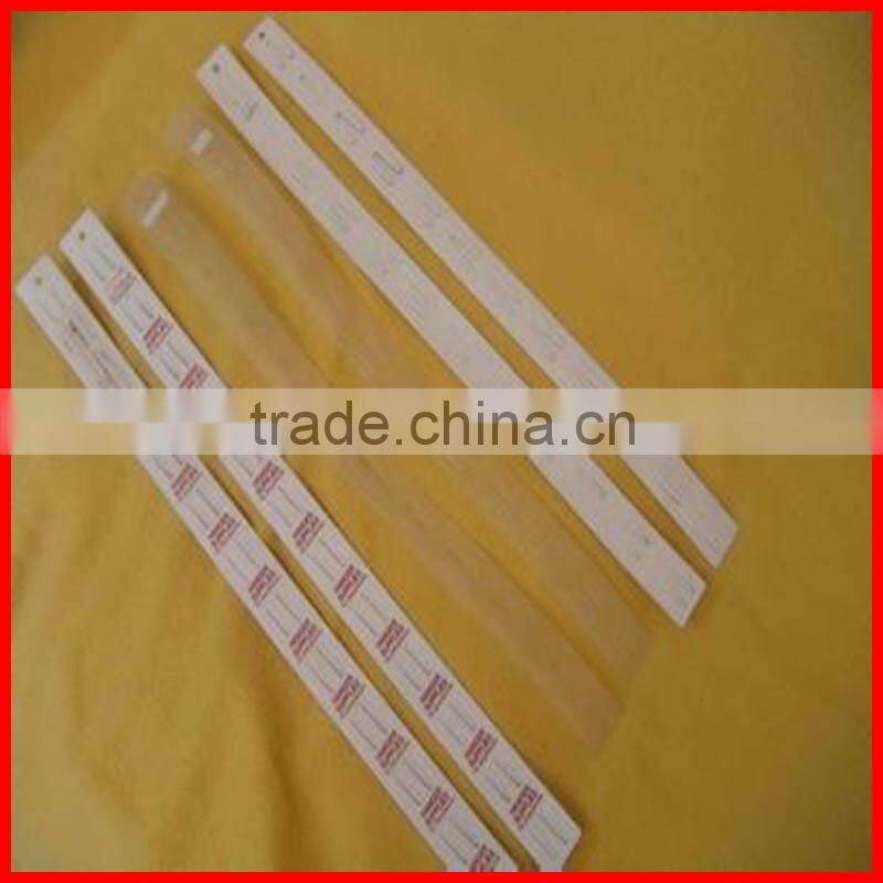 PVC plastic hang tab,supermarket display hang tab