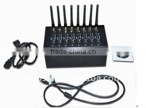 GSM/GPRS bulk sms modem pool, WAVECOM Q2403A module,8 ports,usb interface