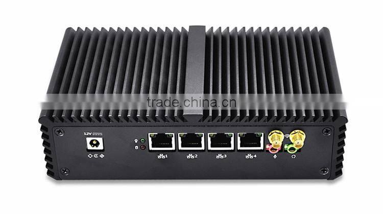 Industrial Mini PC with 2GB Ram 32GB SSD Celeron Dual Core 3215U Broadwell Integrated Card pfSense Firewall Router