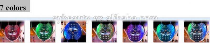 AYJ-17 Led photon mask/newest skin care facial led photon mask/pdt led photon therapy mask