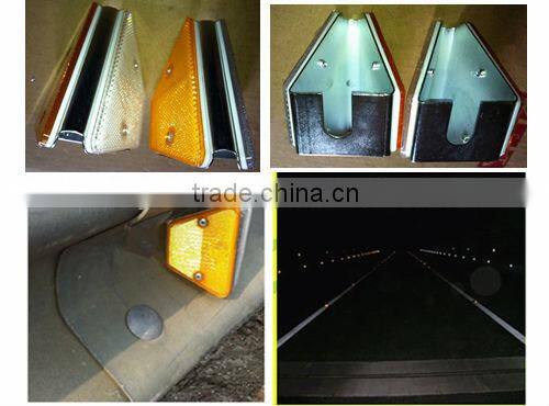 High bright reflective Trapezoid guardrail reflector