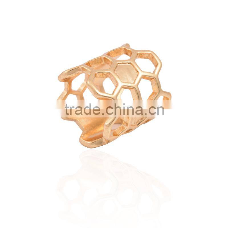 Pretty Steps fashion stainless steel gear ring finger rings photos