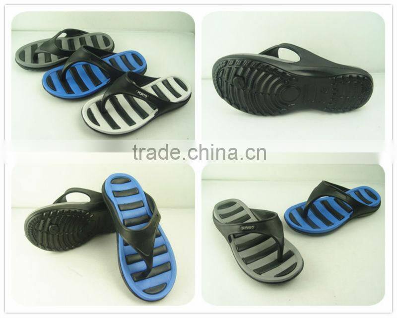 New design fashion EVA flip flops slipper,hotel slipper for men