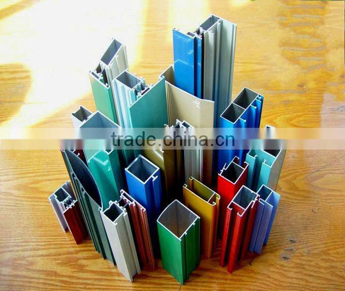China high quality aluminum curtain wall profile with visible frame