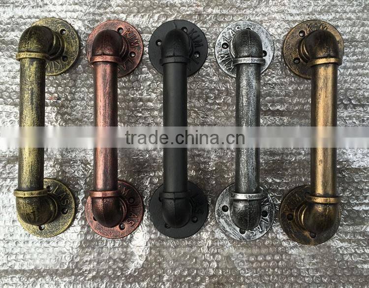 black malleable iron soild five way pipe joint