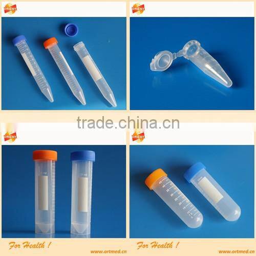 Disposable laboratory plastic centrifuge tube round bottom 15ml
