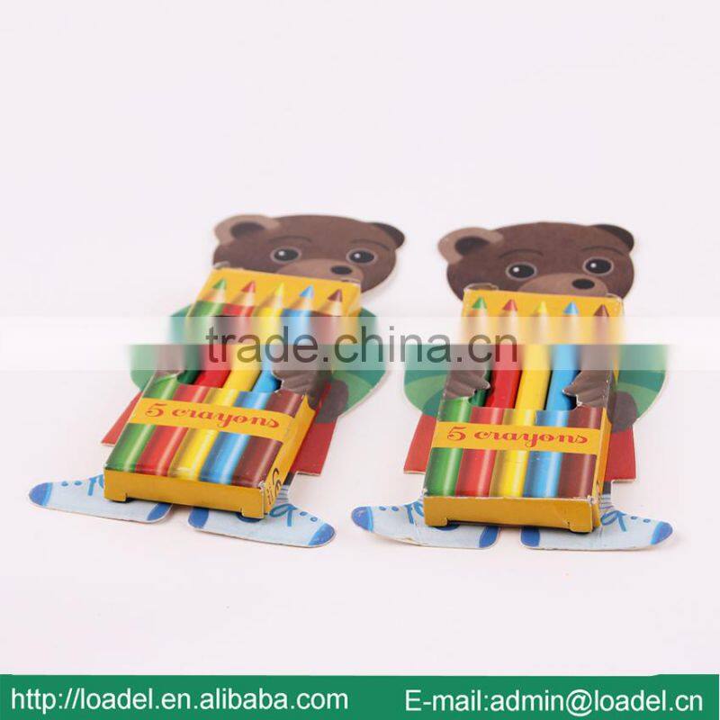 Full color 5pcs 3.5" pencil set