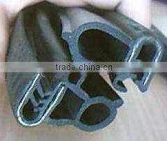 Auto glass window rubber seal