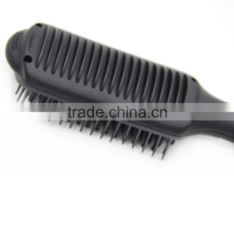 2016 top sells hair brush/comb with different plug cheapest hair straightener
