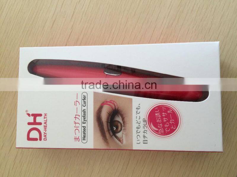Mini heated eyelash curler electric eyelash curler