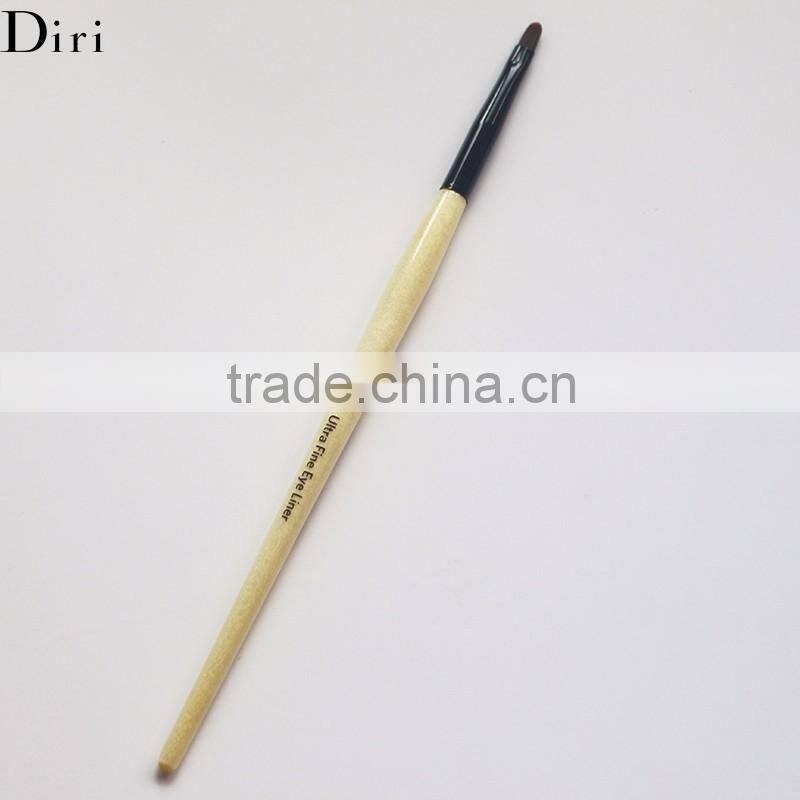 OEM cheap wooden handle eyeliner makeup brush
