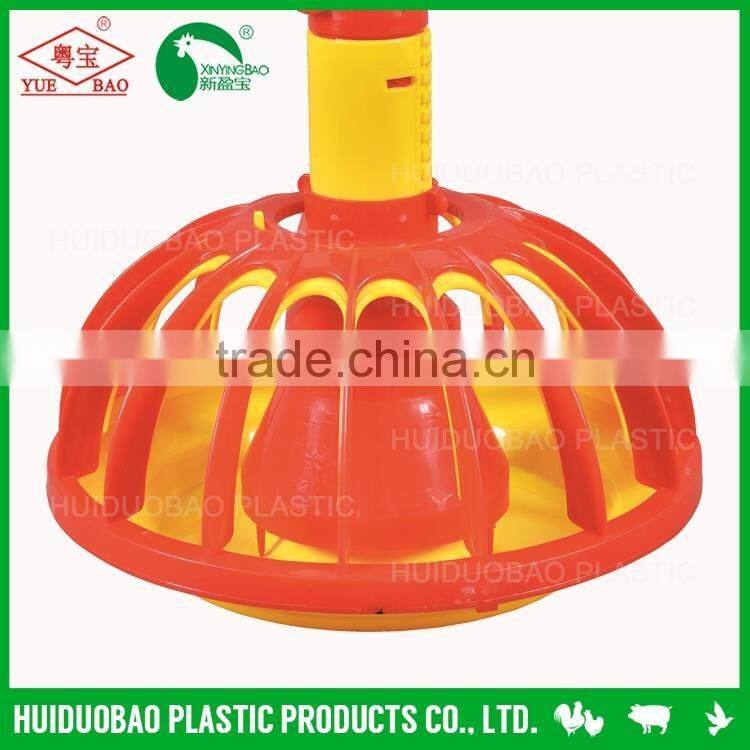 Plastic automatic chicken pan feeder