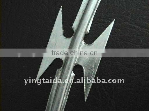 hot dip galvanized steelsheet razor barbed wire of china factory