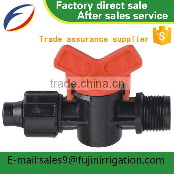 Drip irrigation vertical two way fogger with anti drip valve