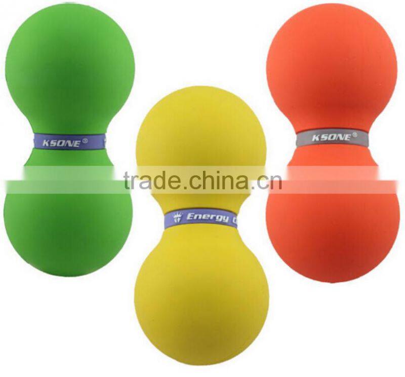 massage ball double cross fit ball peanut massage ball double lacrosse ball