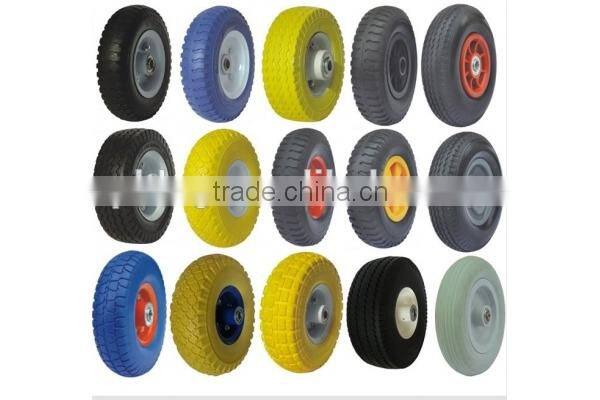 blue pu foam wheel