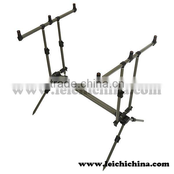 wholesale top grade rod support aluminum carp fishing rod pod