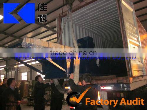 automatic PLC wedge wire screen mesh welding machines made in China from Jiake Factory