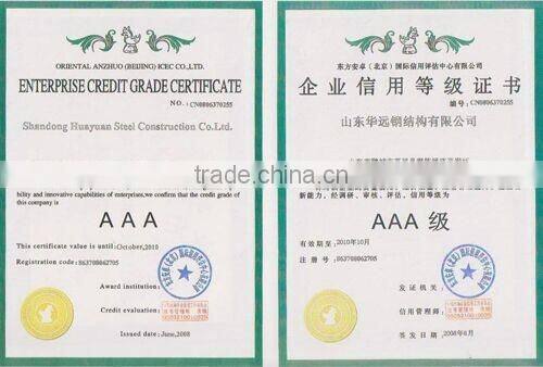 Prefabricated metal Construction steel bracing