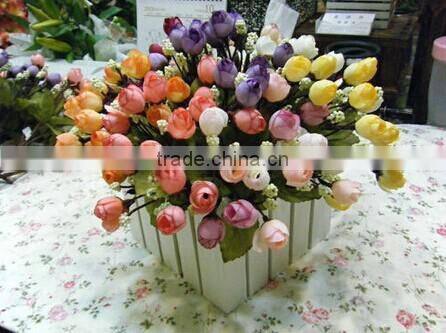 french antique wooden planter