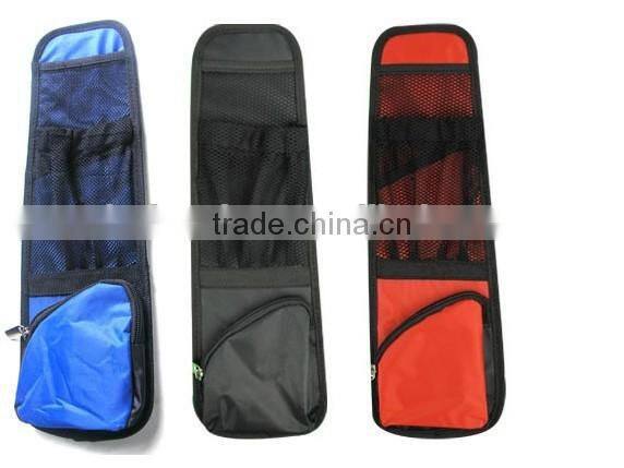 Universal Nylon Car Seat Side Multi Pockets Storage Bag/Car Interior Seat Cover Hanging Bags with Storage Pockets Seat Bag
