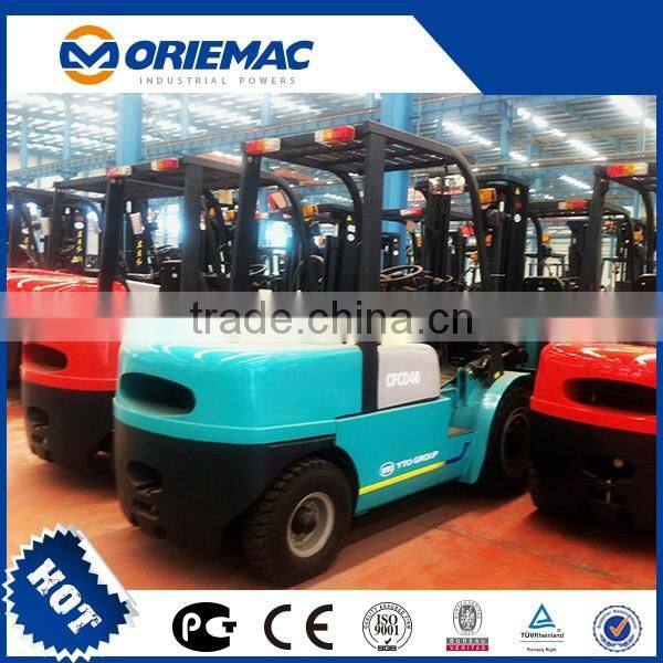 YTO forklift truck diesel CPCD40 4 ton chinese best forklift brand