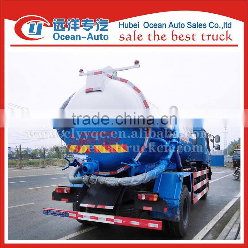 good quality 4x2 vaccum sewer suction tanker truck
