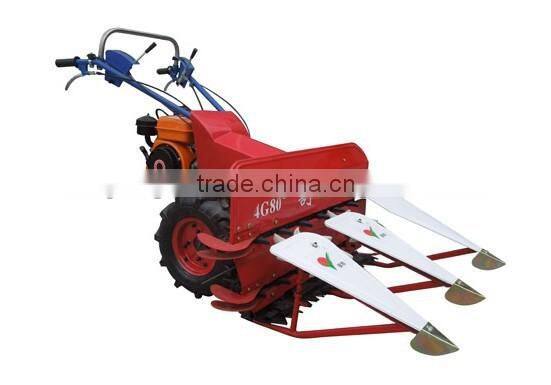 Gasoline engine alfalfa harvester machine