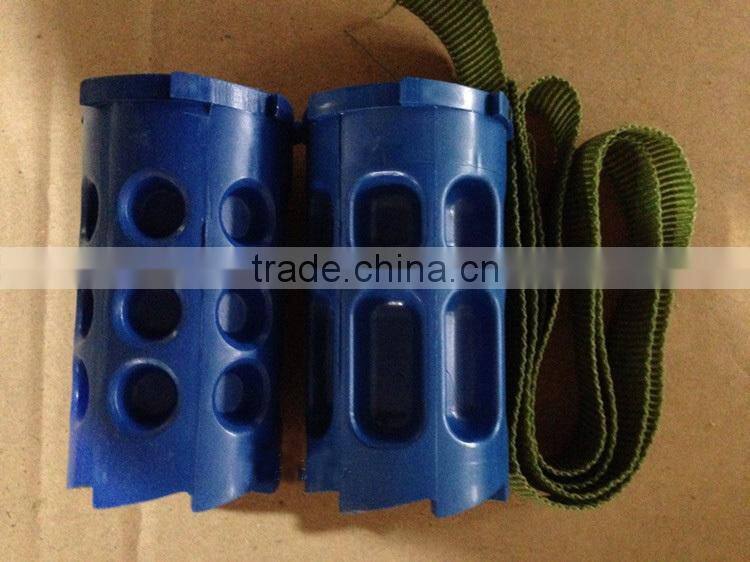 Double barrel manual corn plastic planter