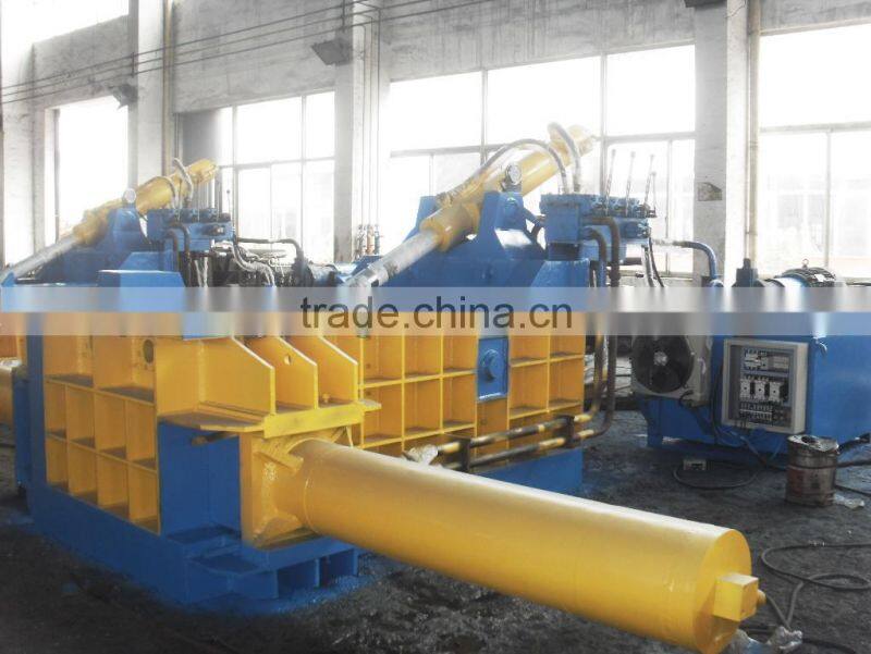 Y81T-160B hydraulic scrap steel wire recyling baling machine