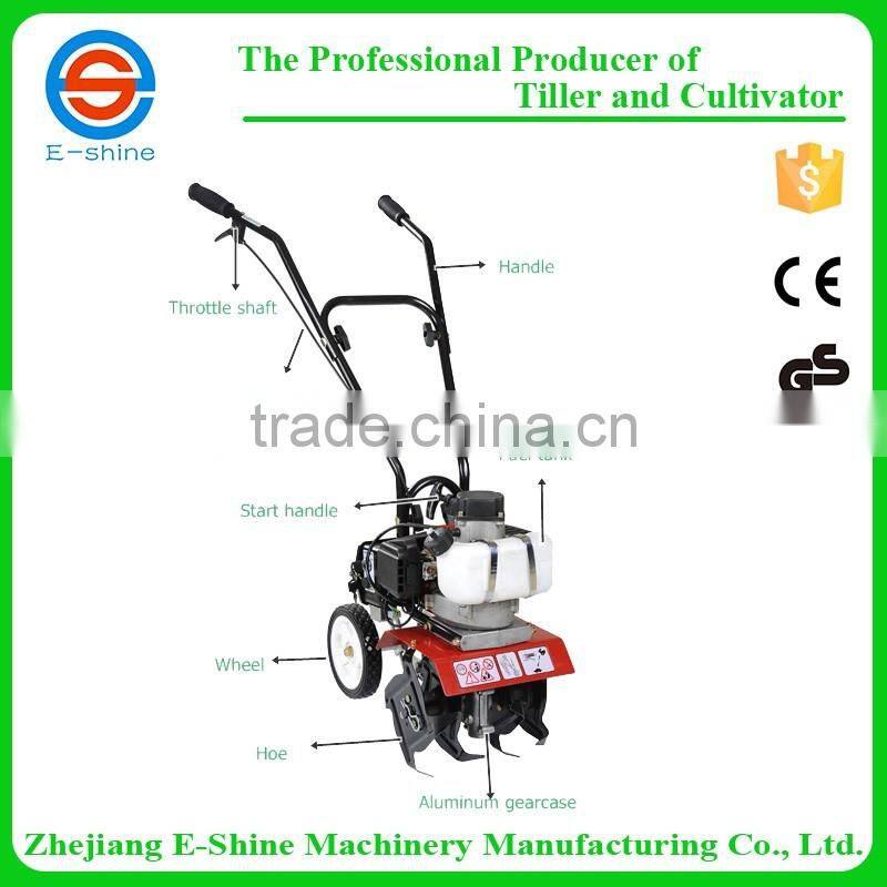 2-5HP machinery agriculture gasoline tiller power tiller price