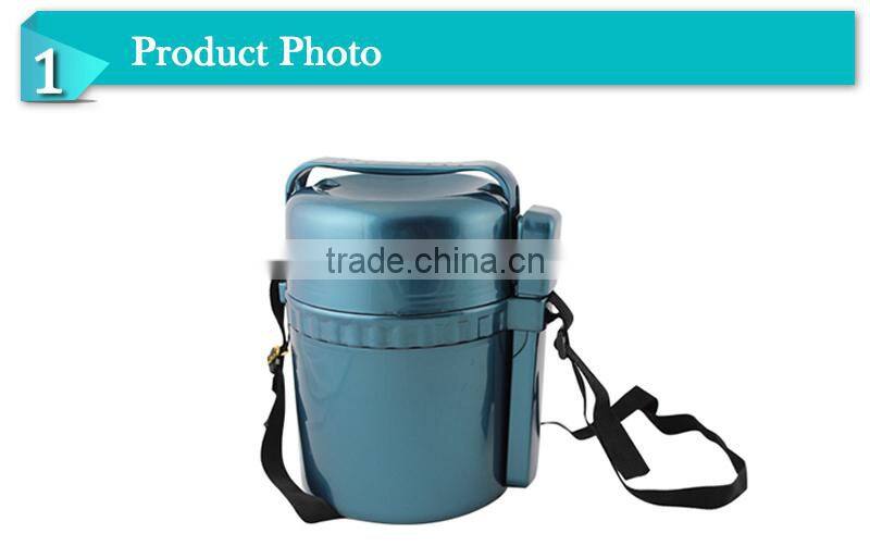 New style suitable for promotion gift round stainless steel food container (CSUP)
