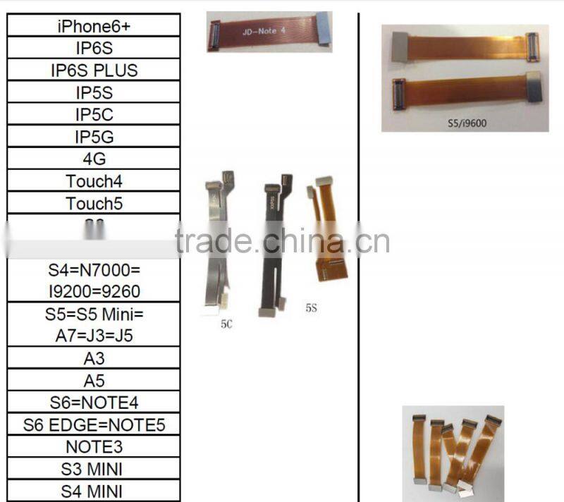 Best quality 100%Full for samsung Lcd tester external flex