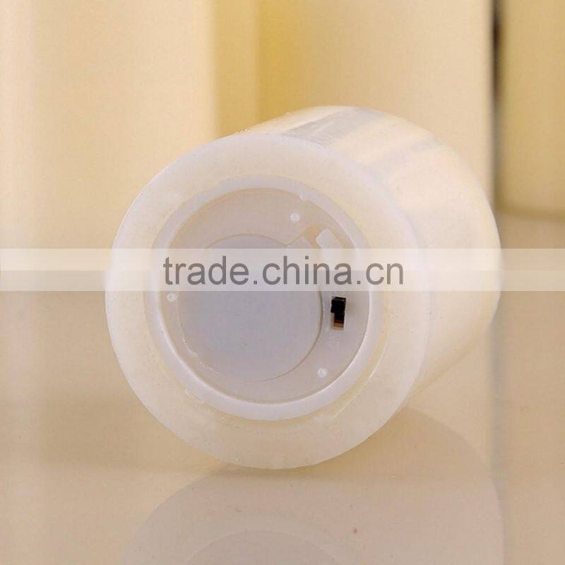 Battery-powered Flameless LED Tealight Candles - White Bright Battery Operated Candles-Timer and Remote -Real Wax Mini Votive