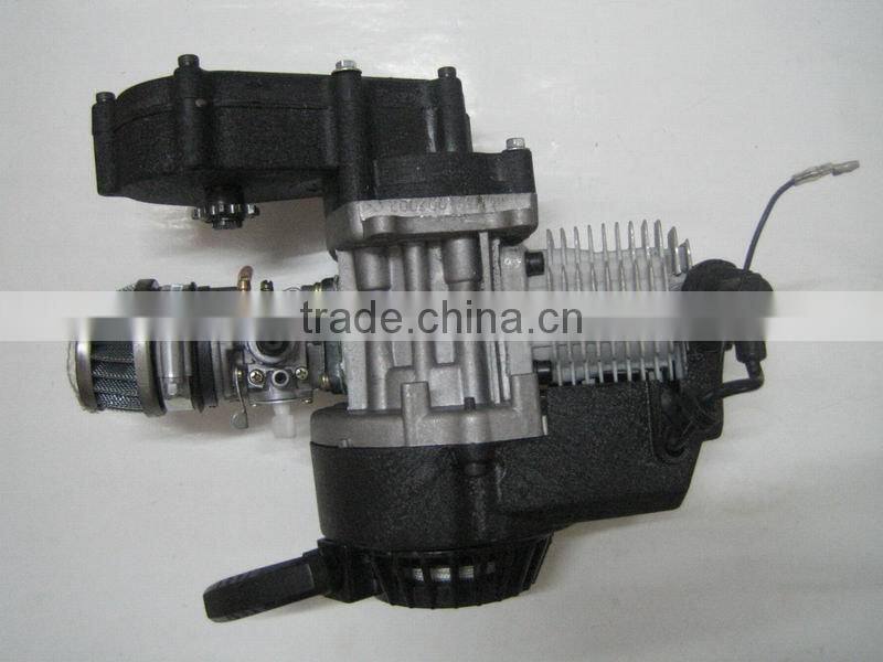 49cc 2-stroke pull starter engine for mini dirt bike,mini atv and mini quad,