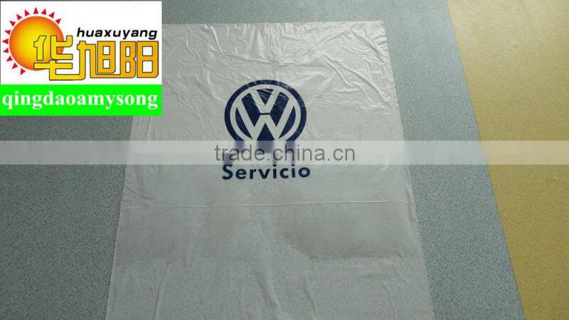 LDPE no printing plastic disposable car Seat Cover