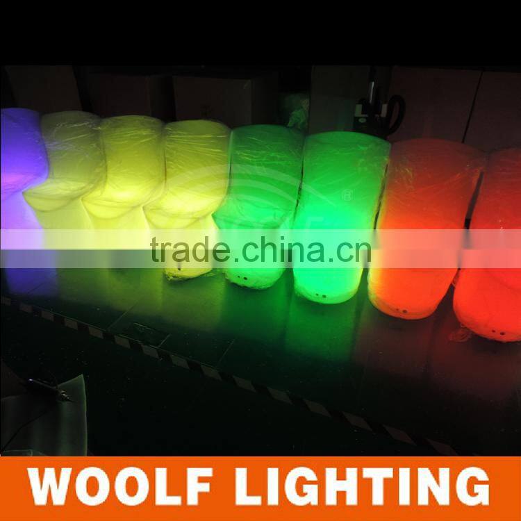 2014 hot !!! Color changing rechargeable led furniture led dinner chair