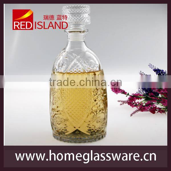 Decanter Vintage Glass Liquor Whiskey Crystal Bottle