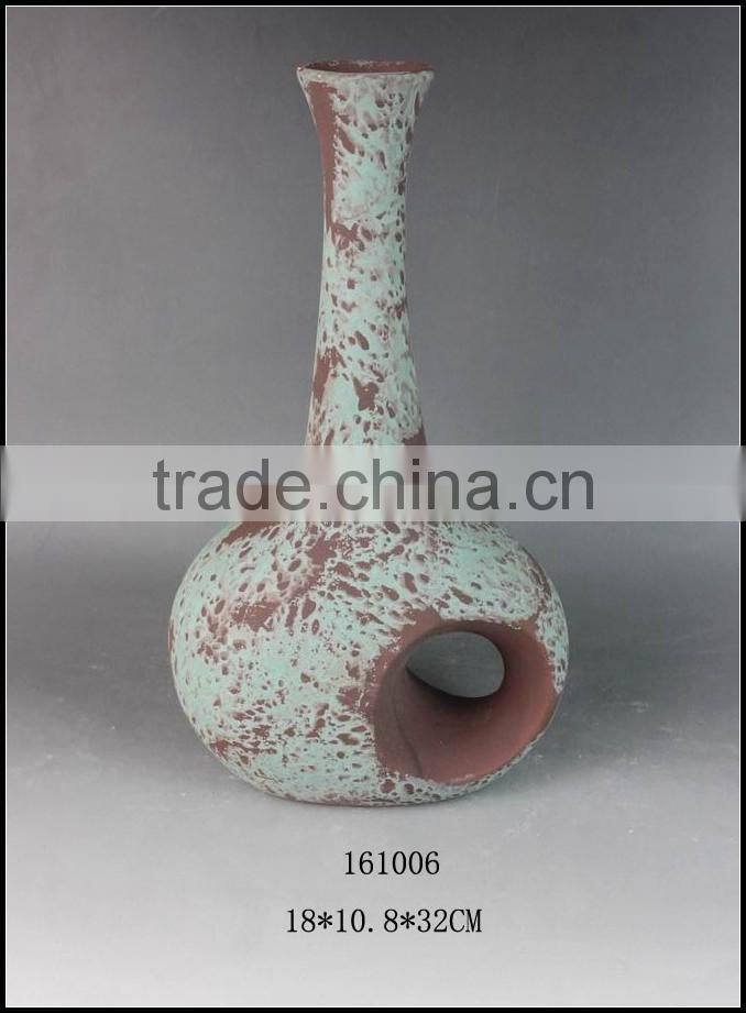 2017 hotel restaurant decoration ceramic vase