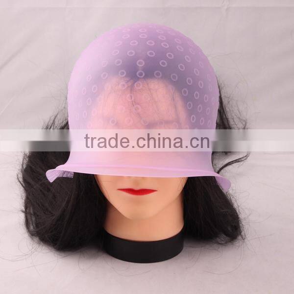 Professional Silicone Tipping Cap / Silicone Highlighting Cap