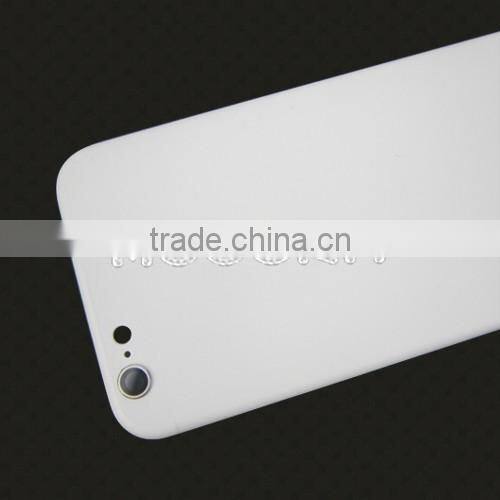 Pure white housing for iphone 6s back cover housing replacement,for iphone 6s white housing